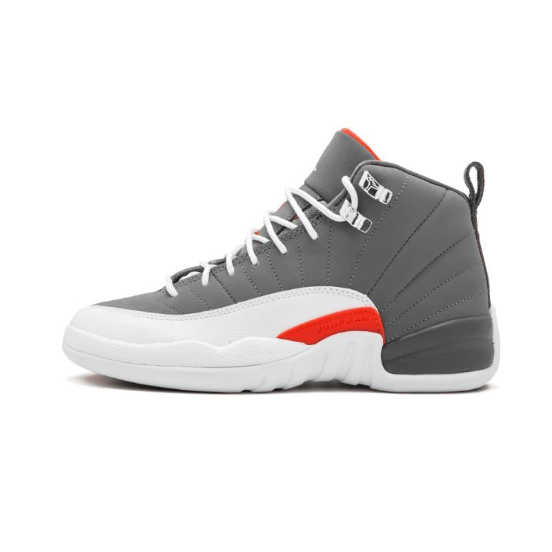 Jordan Kids Air Jordan 12 Retro (GS) "Cool Grey" Shoes - Size 5Y