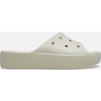 Crocs Women's Classic Platform Slide Sandals - Bone - W3