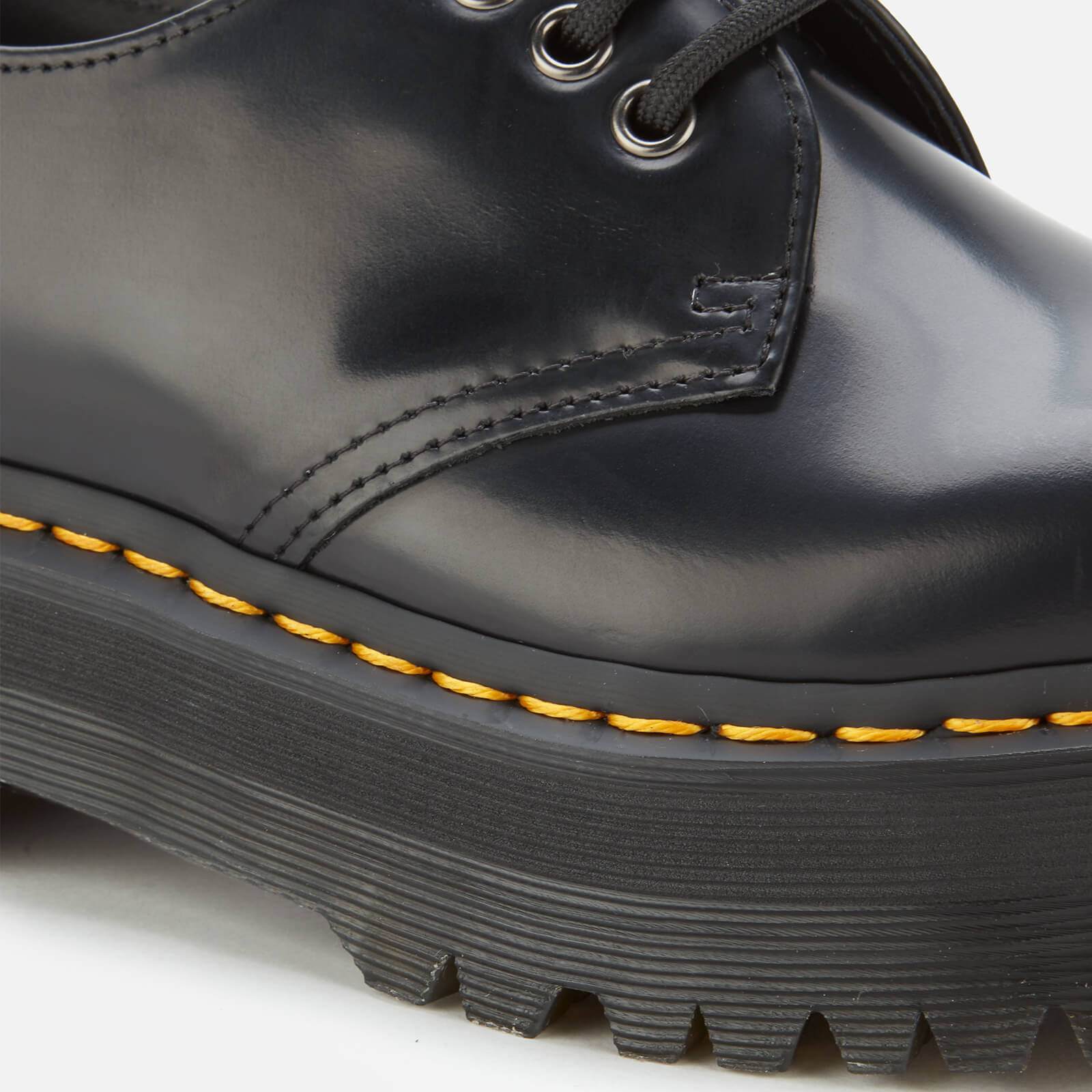 Dr. Martens 1461 Quad Leather 3-Eye Shoes - Black - UK 8