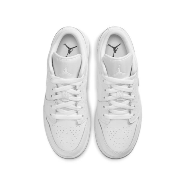 Air Jordan 1 Low Schuh für ältere Kinder - Weiß