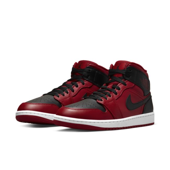 Air Jordan 1 Mid Schuh - Rot