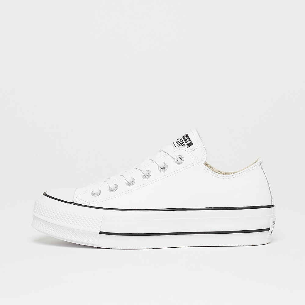 Converse Chuck Taylor All Star Lift Clean Ox, Platform Shoes, white/black/white, Größe: 37, verfügbare Größen:37,37.5,38,39,40,41,36.5,39.5,41.5