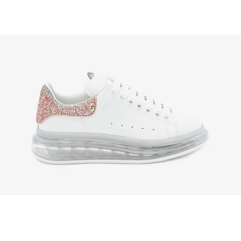 Alexander McQueen Oversized White Pink Glitter (W)