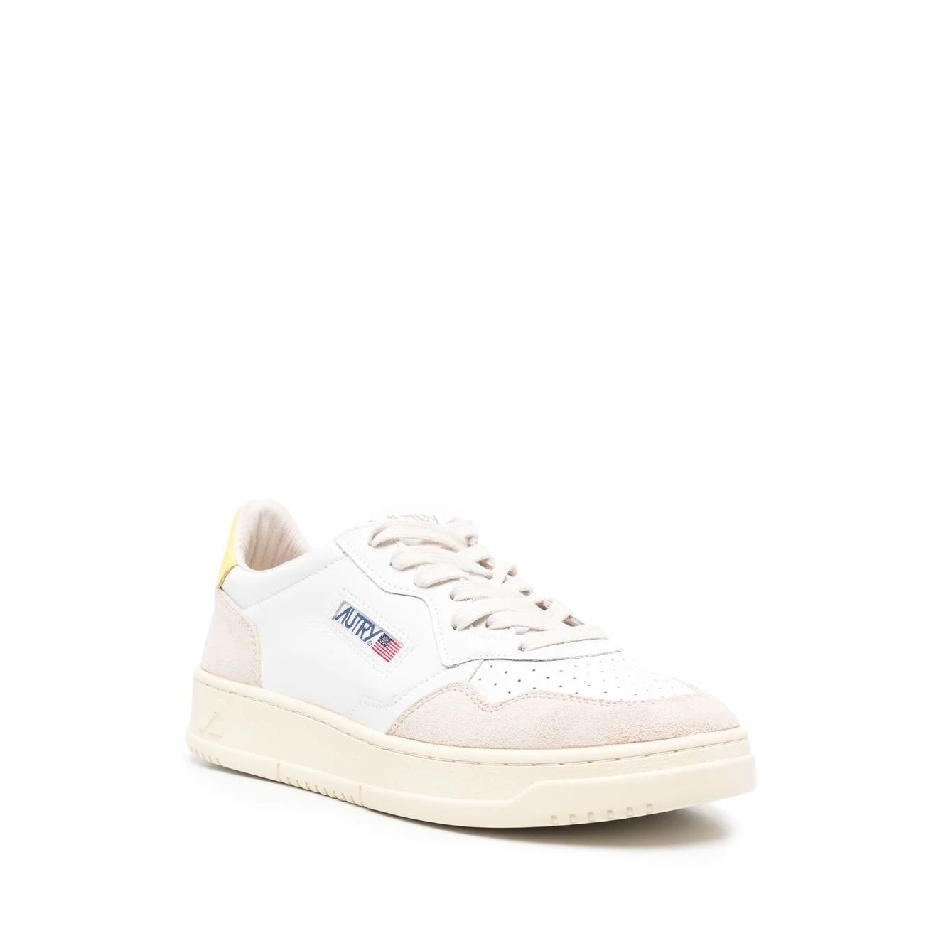 Autry low-top leather trainers - Weiß