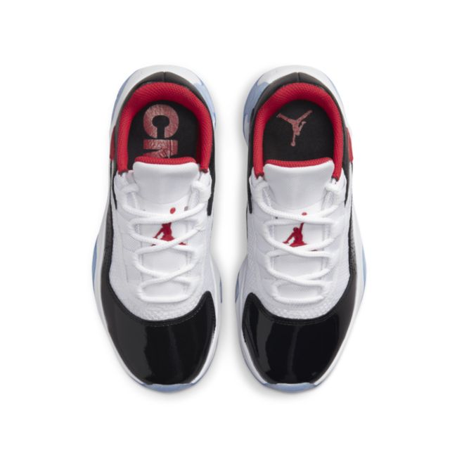 Air Jordan 11 CMFT Low Schuh für ältere Kinder - Weiß