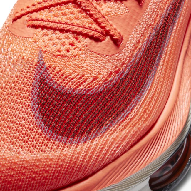 Nike Air Zoom Alphafly NEXT% Flyknit Damen-Straßenlaufschuh für Wettkämpfe - Orange