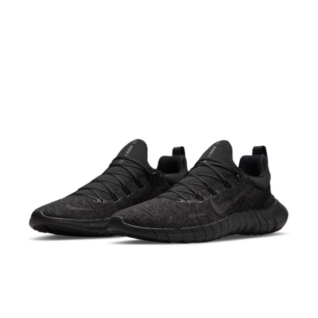 Nike Free Run 5.0 Herren-Straßenlaufschuh - Schwarz