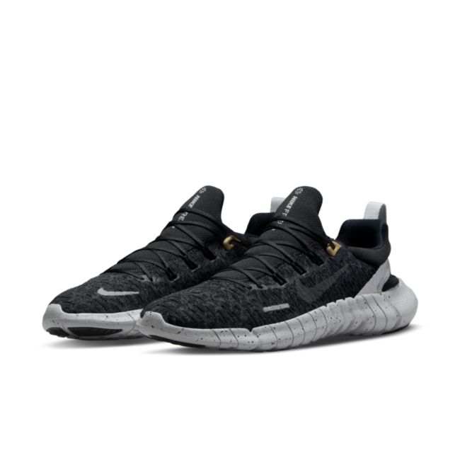 Nike Free Run 5.0 Herren-Straßenlaufschuh - Schwarz