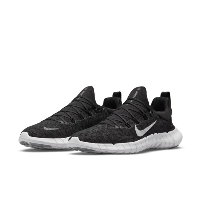 Nike Free Run 5.0 Damen-Straßenlaufschuh - Schwarz