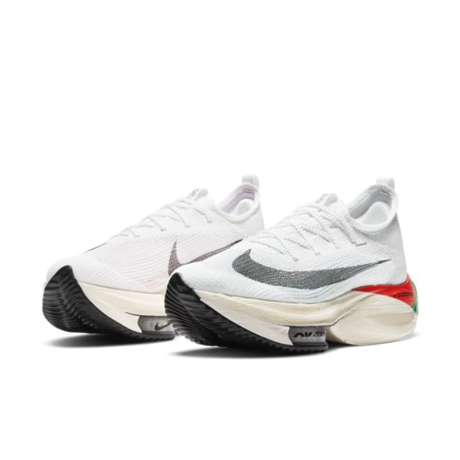 Nike Air Zoom Alphafly NEXT% Eliud Damen-Straßenlaufschuh für Wettkämpfe - Weiß