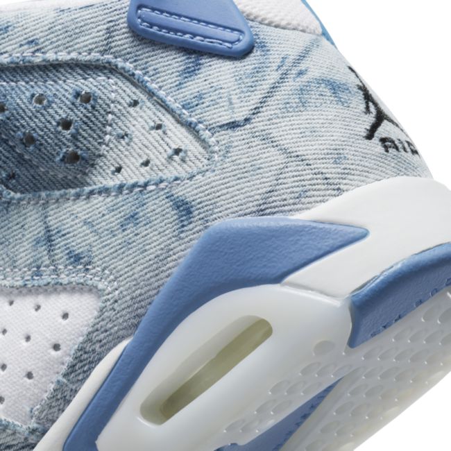 Air Jordan 6 Retro Schuh für ältere Kinder - Weiß