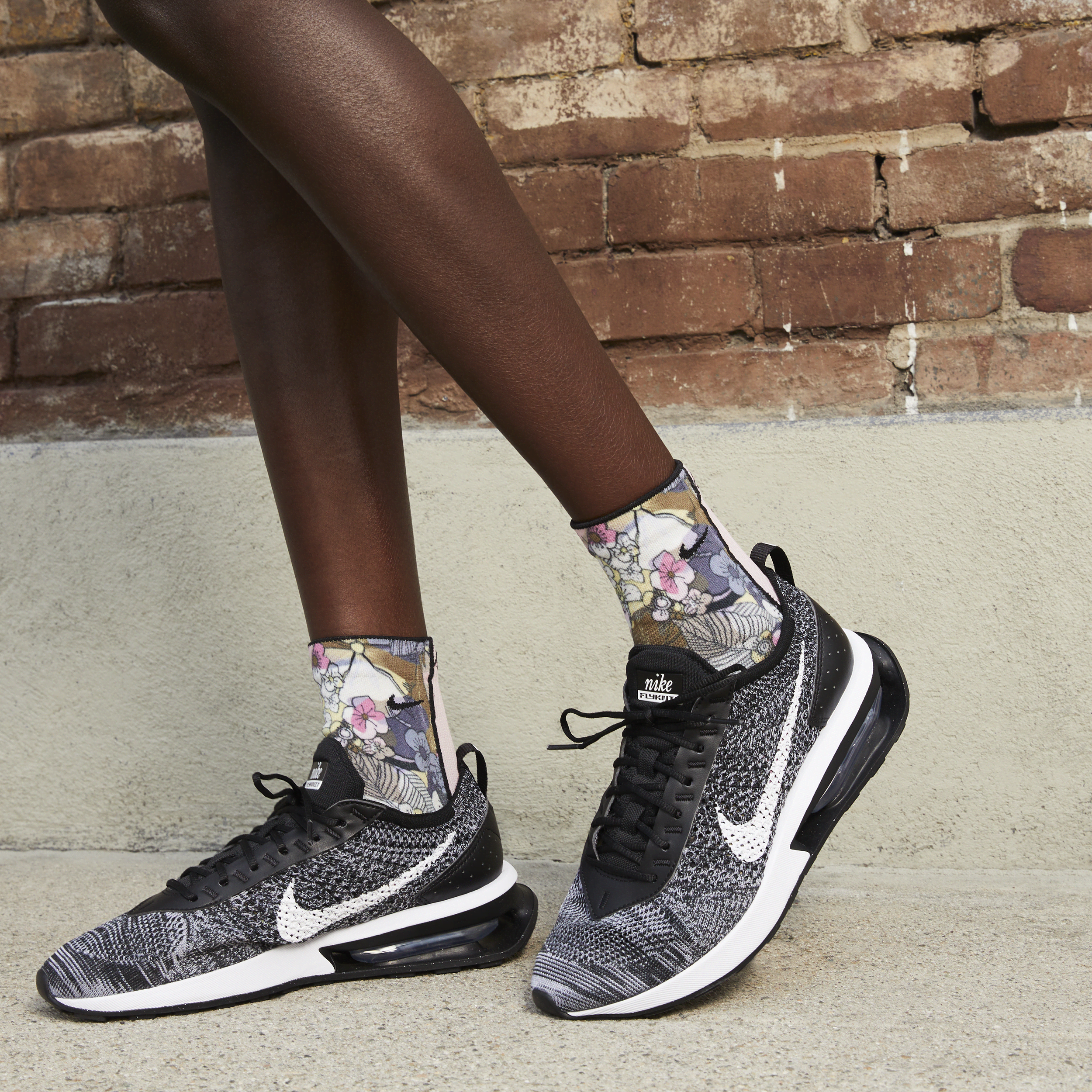 Nike Air Max Flyknit Racer Damenschuh - Schwarz