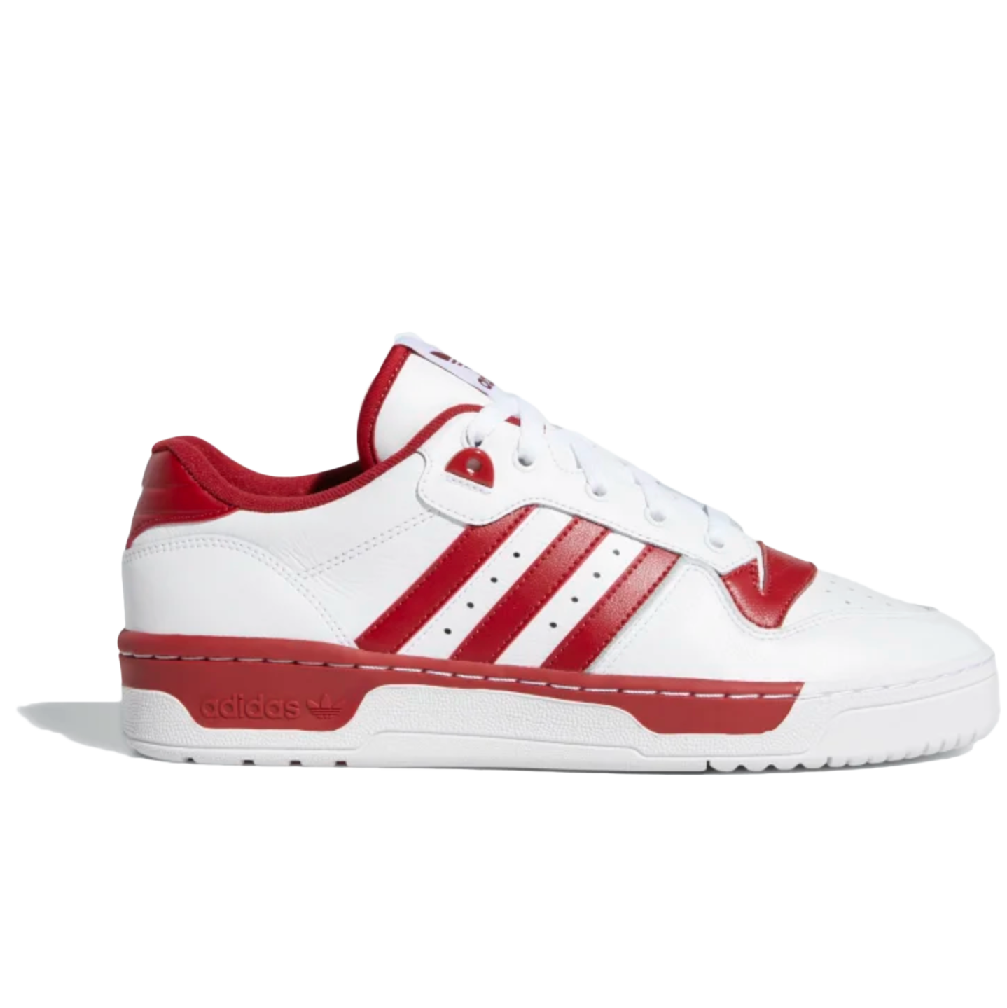 adidas Rivalry Low Cloud White Active Maroon
