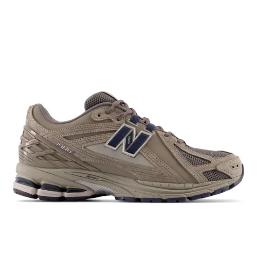 New Balance Herren 1906R in Grau/Blau, Leather, Größe 40