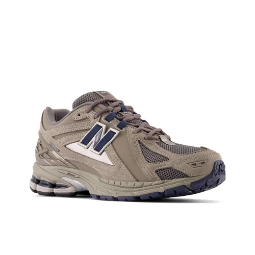 New Balance Herren 1906R in Grau/Blau, Leather, Größe 40