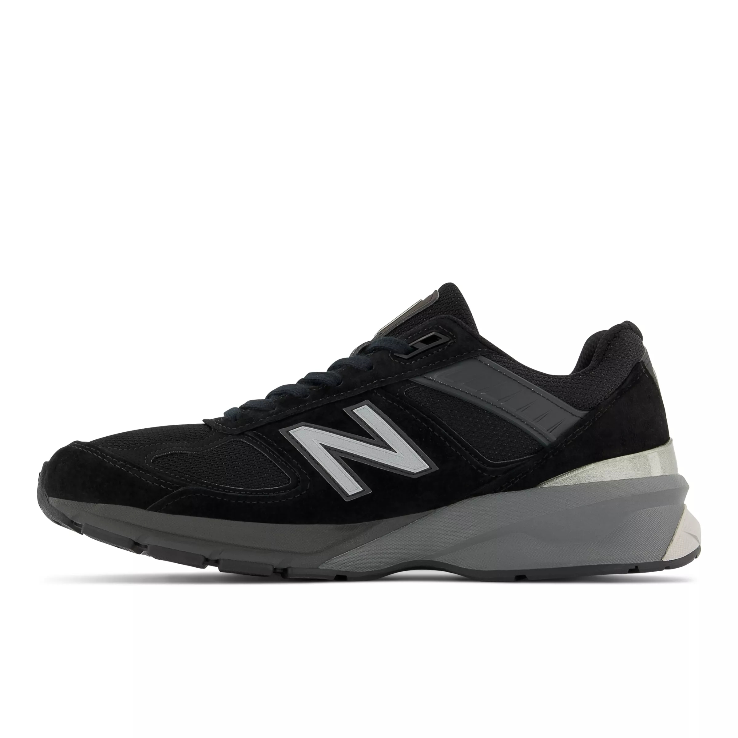 New Balance Herren Made in USA 990v5 Core - Schwarz/Grau, Schwarz/Grau