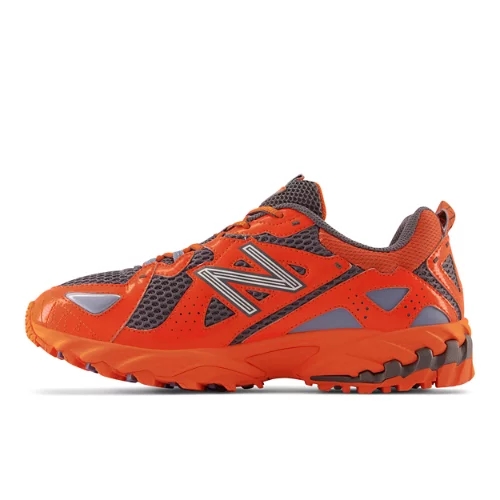 New Balance Herren 610v1 in Orange/Grau/Violett, Synthetic, Größe 44