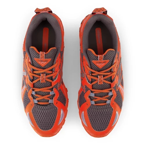 New Balance Herren 610v1 in Orange/Grau/Violett, Synthetic, Größe 44