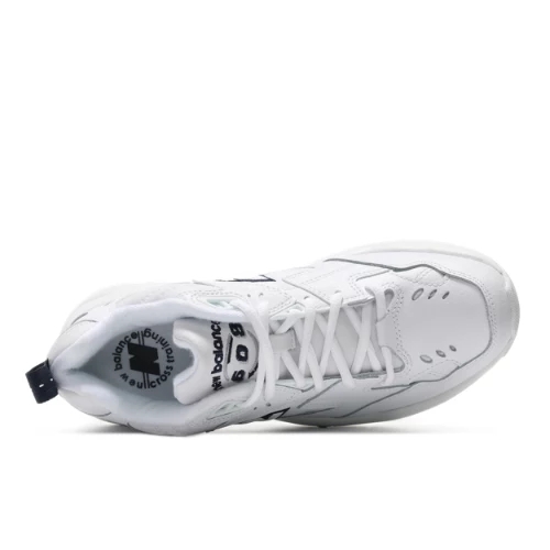 New Balance Herren MX608V1 in Weiß/Blau, Mesh/Synthetic, Größe 43