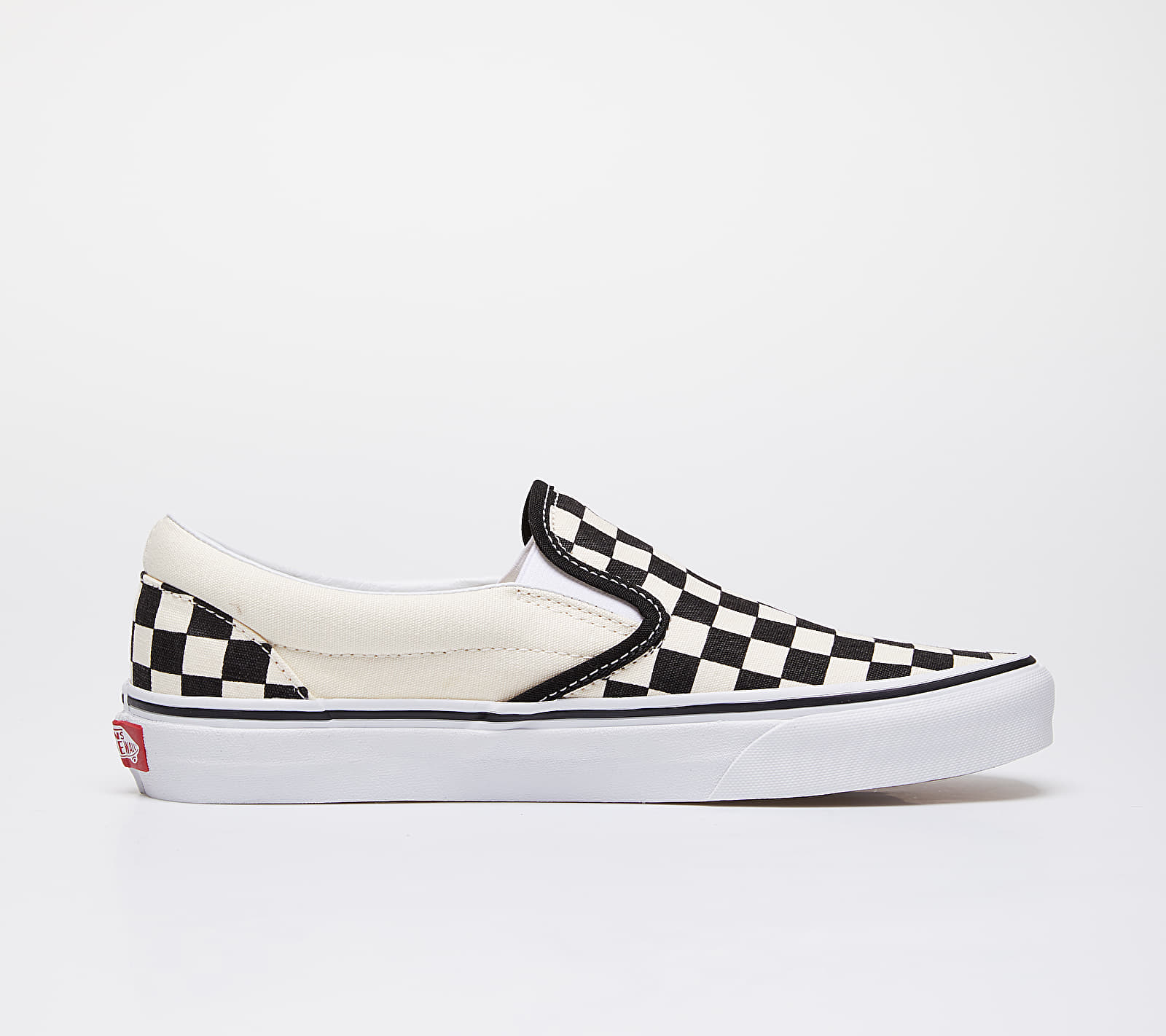 Vans Classic Slip-On Black & White Checkerboard/ White