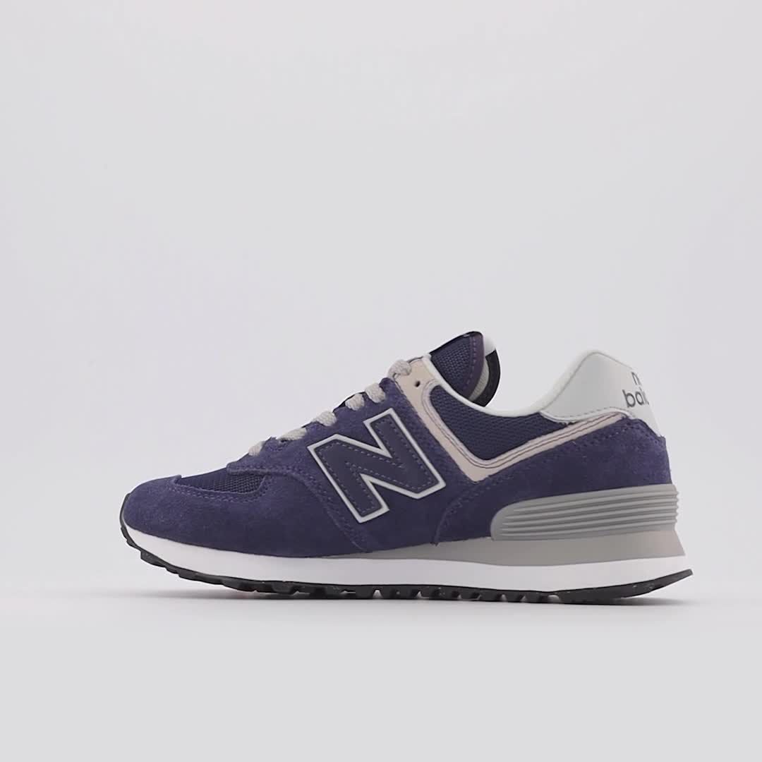 New Balance  Damen 574v3 - Blau/Weiß, Blau/Weiß