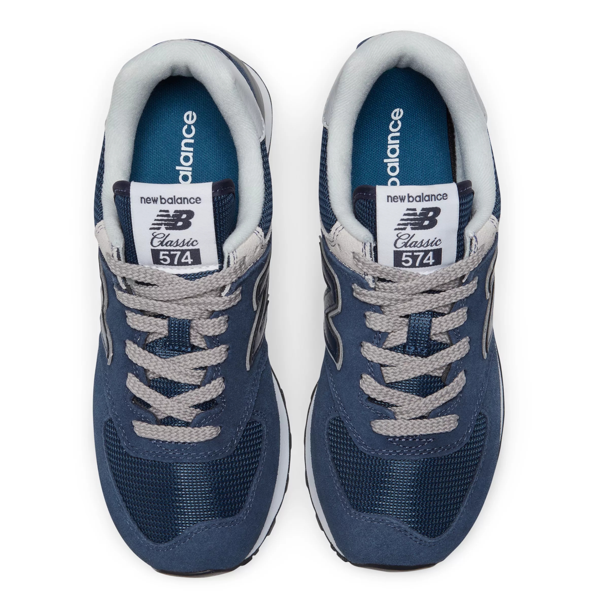 New Balance  Damen 574v3 - Blau/Weiß, Blau/Weiß